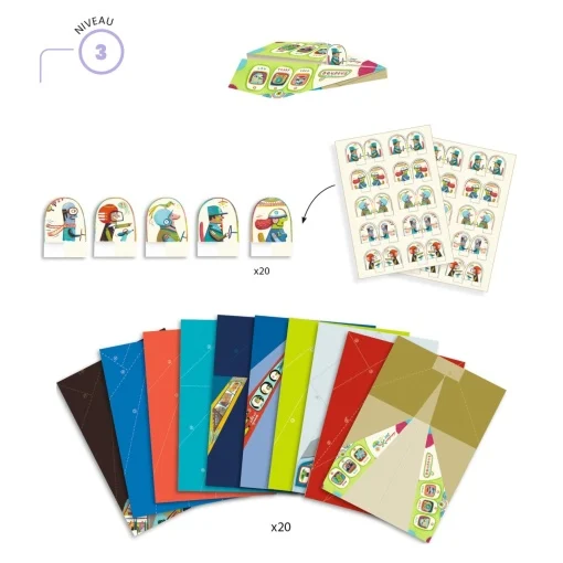Joc creativ origami Avioane, Djeco [5]