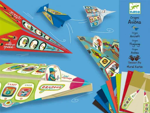 Joc creativ origami Avioane, Djeco [1]