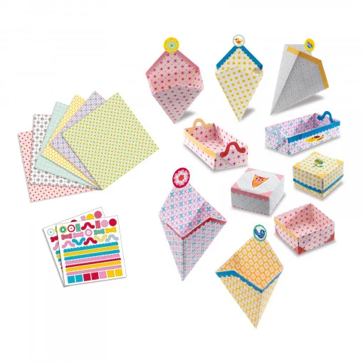 Joc creativ origami Confectionat cutii, Djeco [2]