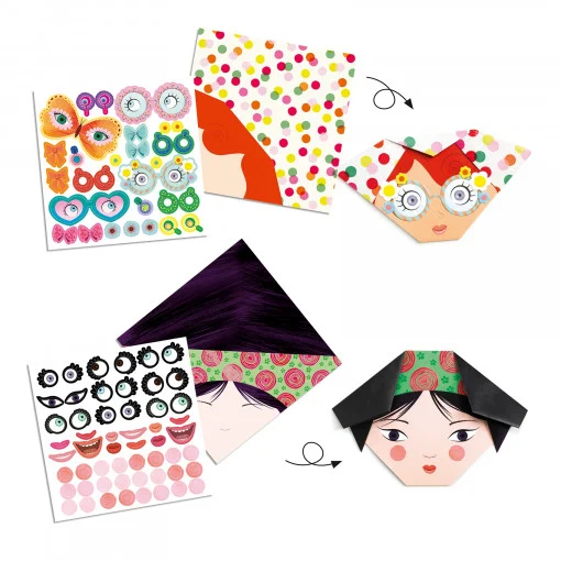 Joc creativ origami Personaje, Djeco [2]