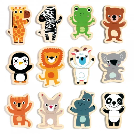 Joc cu magneti Animale prietenoase, Djeco [2]