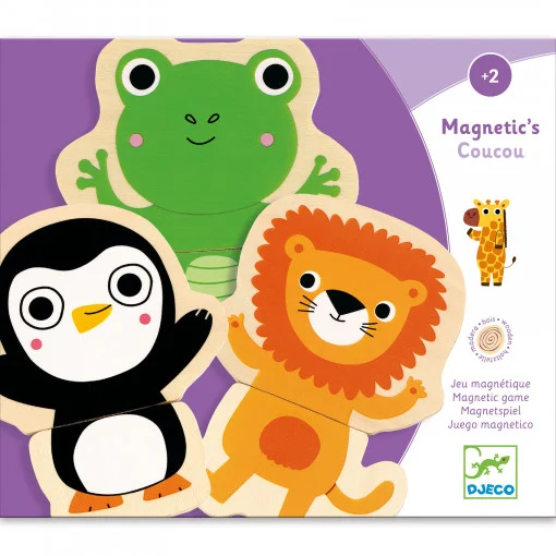 Joc cu magneti Animale prietenoase, Djeco [4]