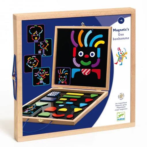 Joc cu magneti Geobonhomme, Djeco [5]