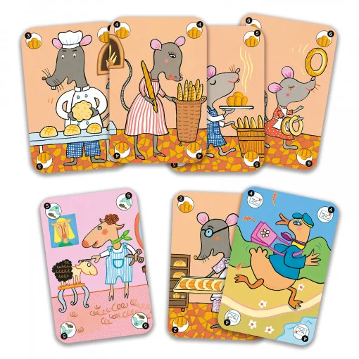 Joc de carti Happy family, Djeco [2]
