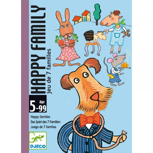 Joc de carti Happy family, Djeco [1]