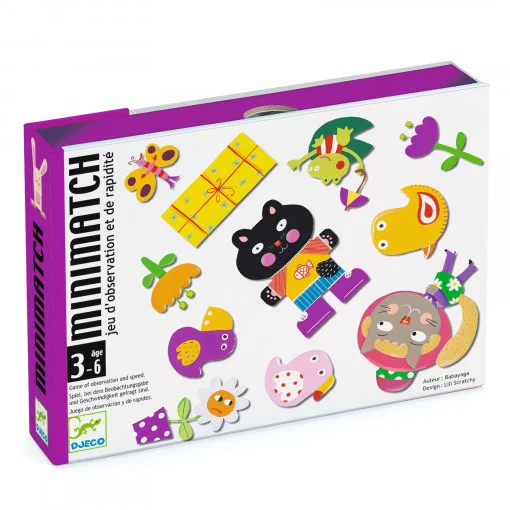 Joc de carti Mini match, Djeco [3]