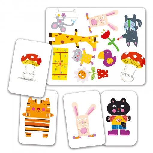 Joc de carti Mini match, Djeco [2]