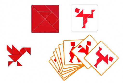 Joc de logica Tangram, Djeco [3]
