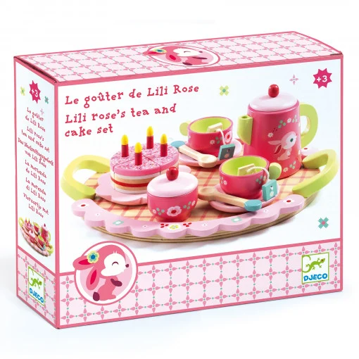 Joc de rol Set aniversar roz, Djeco [4]