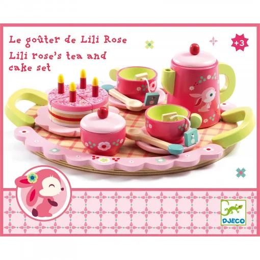 Joc de rol Set aniversar roz, Djeco [2]