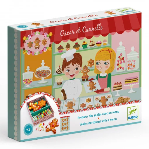 Joc de rol Set de patiserie Oscar și Cannelle, Djeco [3]