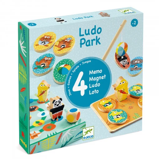 Joc educativ LudoPark 4 jocuri, Djeco [6]