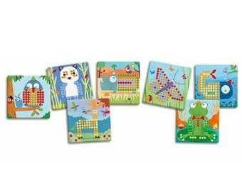 Joc educativ Mosaic rigolo, Djeco [3]
