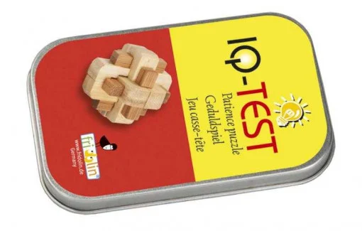 Joc logic IQ 3D Puzzle in cutie metalica-5, Fridolin [2]