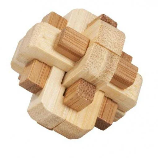 Joc logic IQ 3D Puzzle in cutie metalica-5, Fridolin [1]