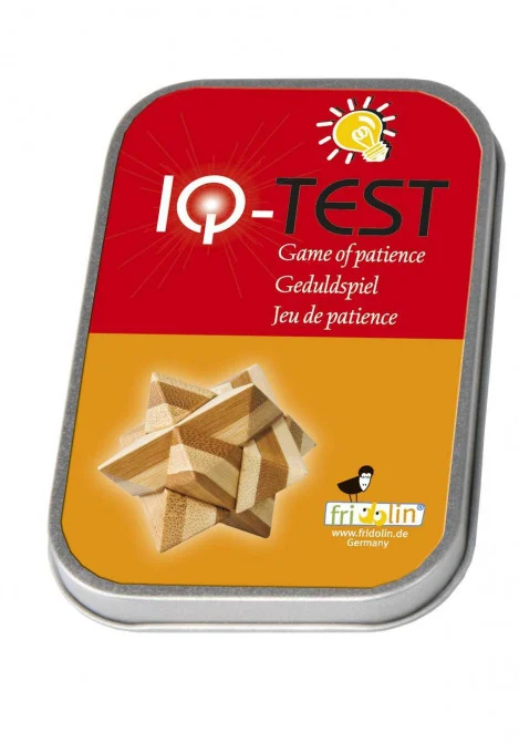Joc logic IQ 3D Puzzle in cutie metalica Star, Fridolin [2]