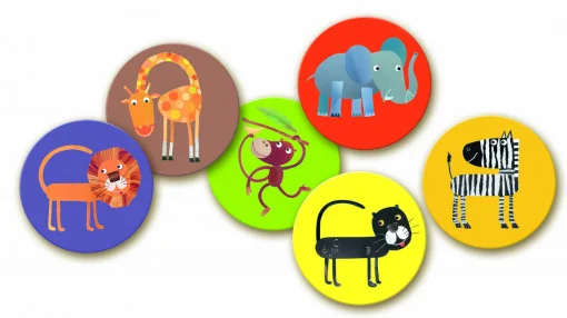 Joc memorie Animale din jungla, Djeco [5]
