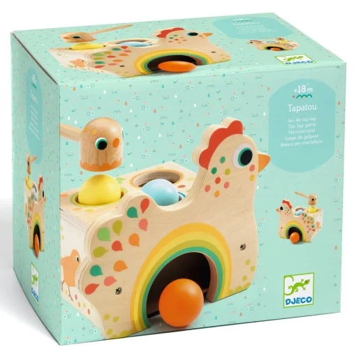 Jucarie bebe Gaina cu oua Tapatou, Djeco [3]