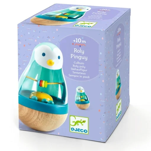 Jucarie bebe Roly Pingui, Djeco [3]