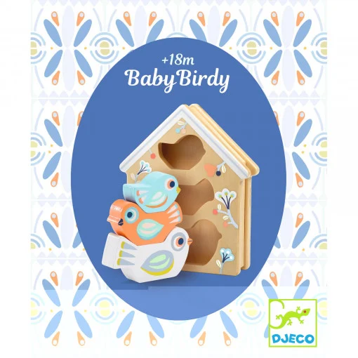 Jucarie din lemn BabyBirdi, Djeco [4]
