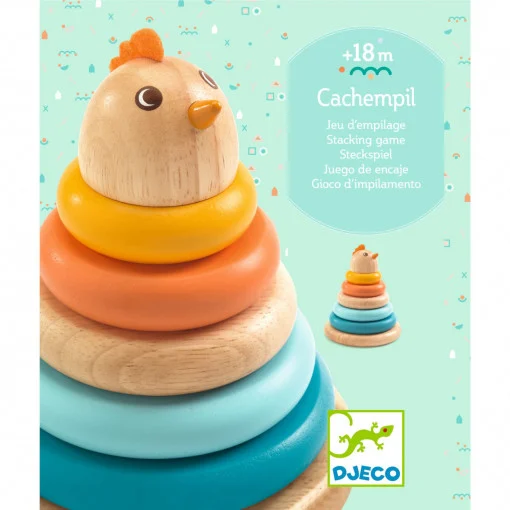 Jucarie Montessori Turn puisor, Djeco [3]