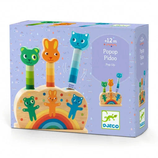 Jucarie pop-up Popop pidoo, Djeco [4]
