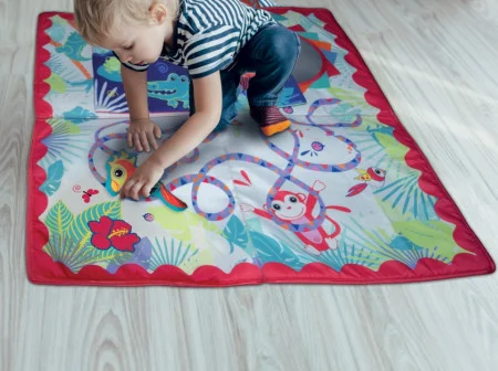 LUDI Covoras cu activitati educationale JUNGLE [4]