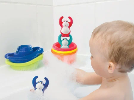 LUDI Jucarie de baie "Mini Monkeys" [8]