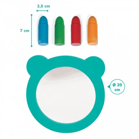 LUDI Oglinda si creioane de apa Aquacolor [5]