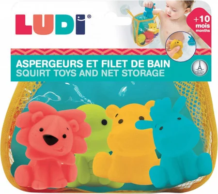 LUDI Set 4 jucarii de baie Animalute [4]