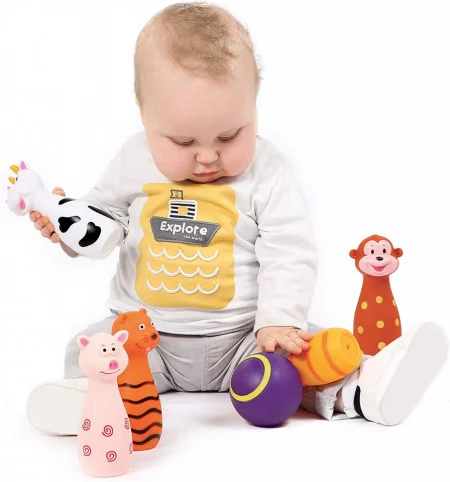 Ludi set de popice Soft cu animalute [3]