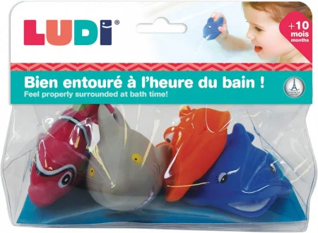 Ludi Set jucarii de baie Pesti [7]