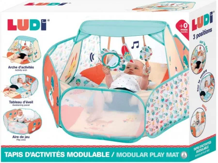 LUDI Spatiu de joaca modular 3 in 1 [5]
