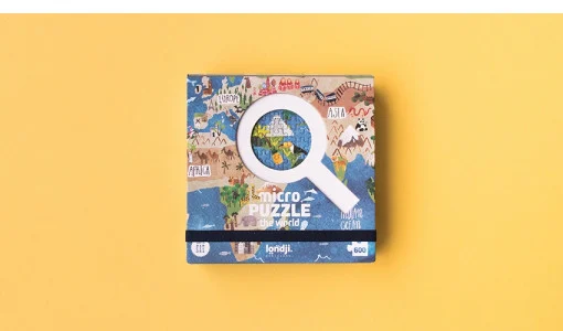 Micro puzzle 600 piese Continente, Londji [3]