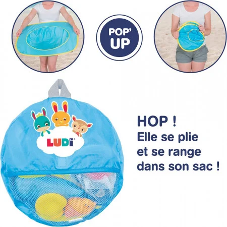 Minipiscina de plaja cu jucarii "123 SOARE" LUDI [7]