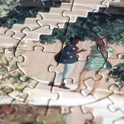 Puzzle circular Lumea, Londji [3]