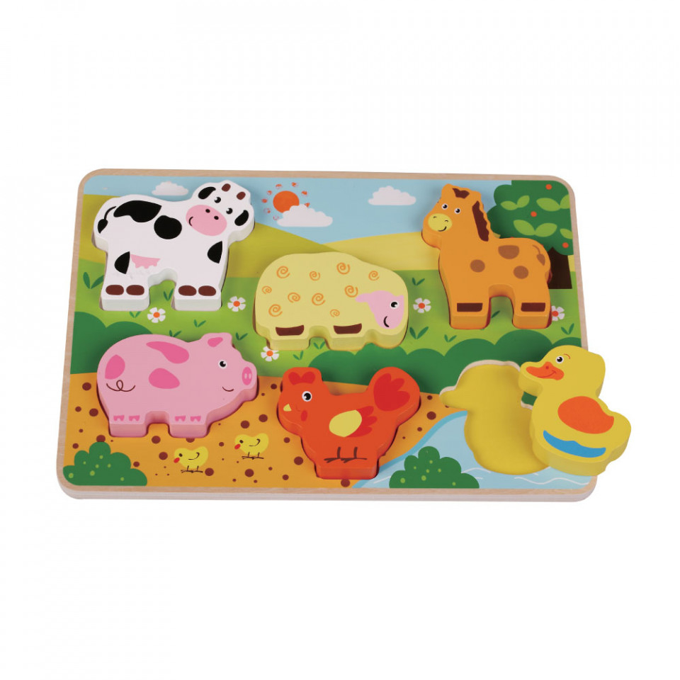 Puzzle din lemn Ferma JUMINI [1]