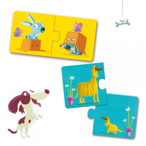 Puzzle duo Antonime, Djeco [2]