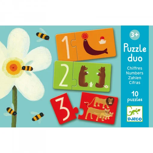 Puzzle duo Numere, Djeco [1]