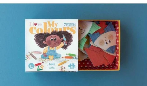 Puzzle Iubim culorile, Londji [7]