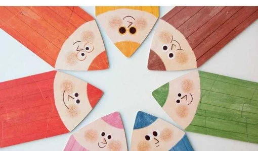 Puzzle Iubim culorile, Londji [5]