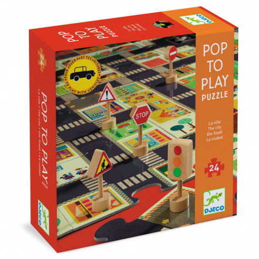 Puzzle Pop to play Orasul, Djeco [5]