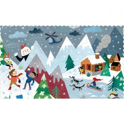 Puzzle reversibil Haideti la munte!, Londji [6]