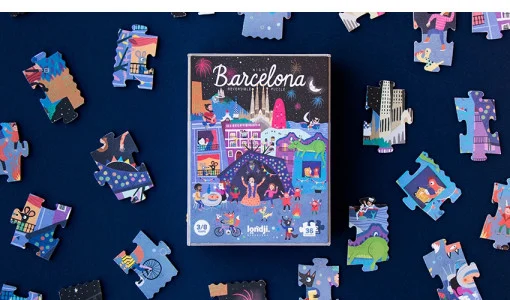 Puzzle reversibil Zi si noapte in Barcelona, Londji [7]