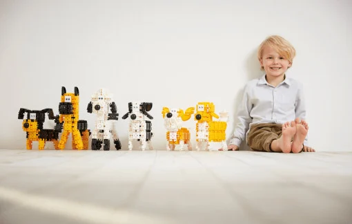 Set de construit Clicformers-Animale prietenoase, 79 piese [3]