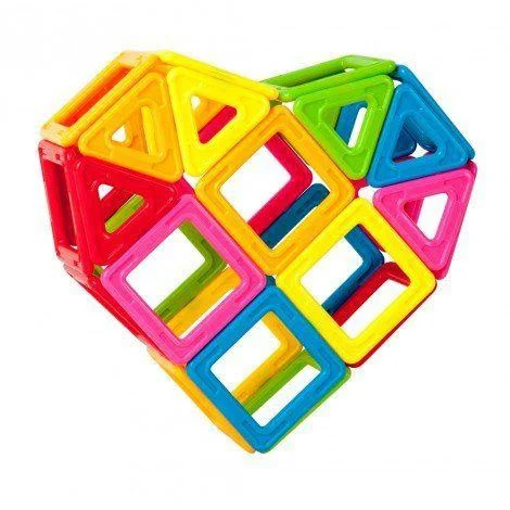 Set magnetic de construit- Set de baza Magformers, 30 piese [5]