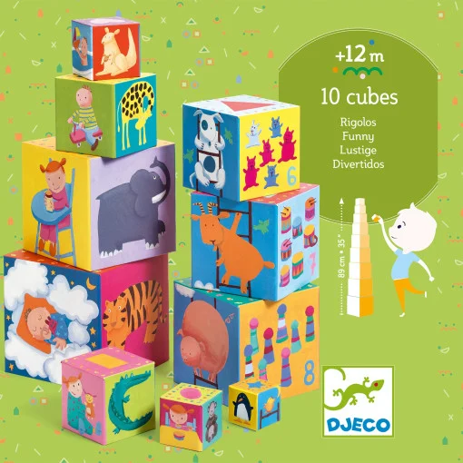 Turn de construit Scara, Djeco [3]