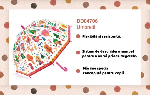 Umbrela pentru copii Excursie, Djeco [2]