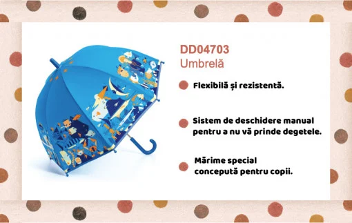 Umbrela pentru copii Ocean, Djeco [2]