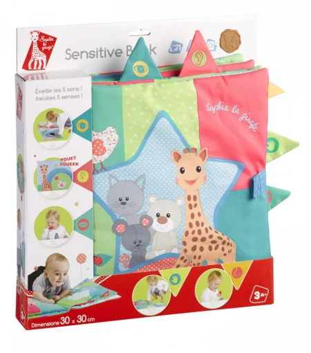 Vulli Carte senzoriala Girafa Sophie, dimensiune mare [2]